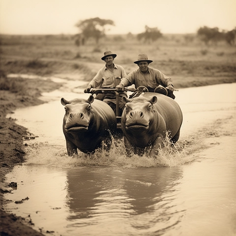 When Hippos Tried to Farm Cranberries