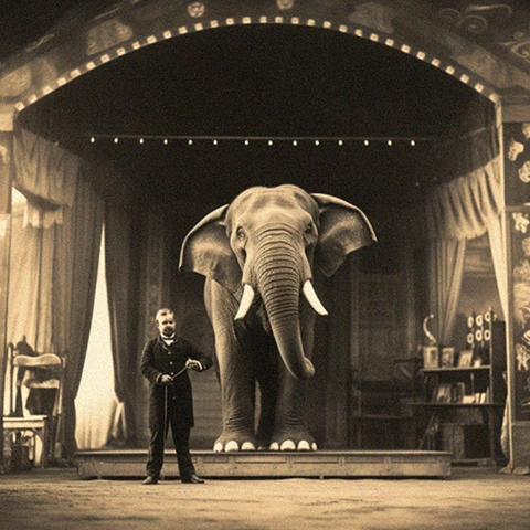 The Mysterious Disappearance of Mr. E. Lephant